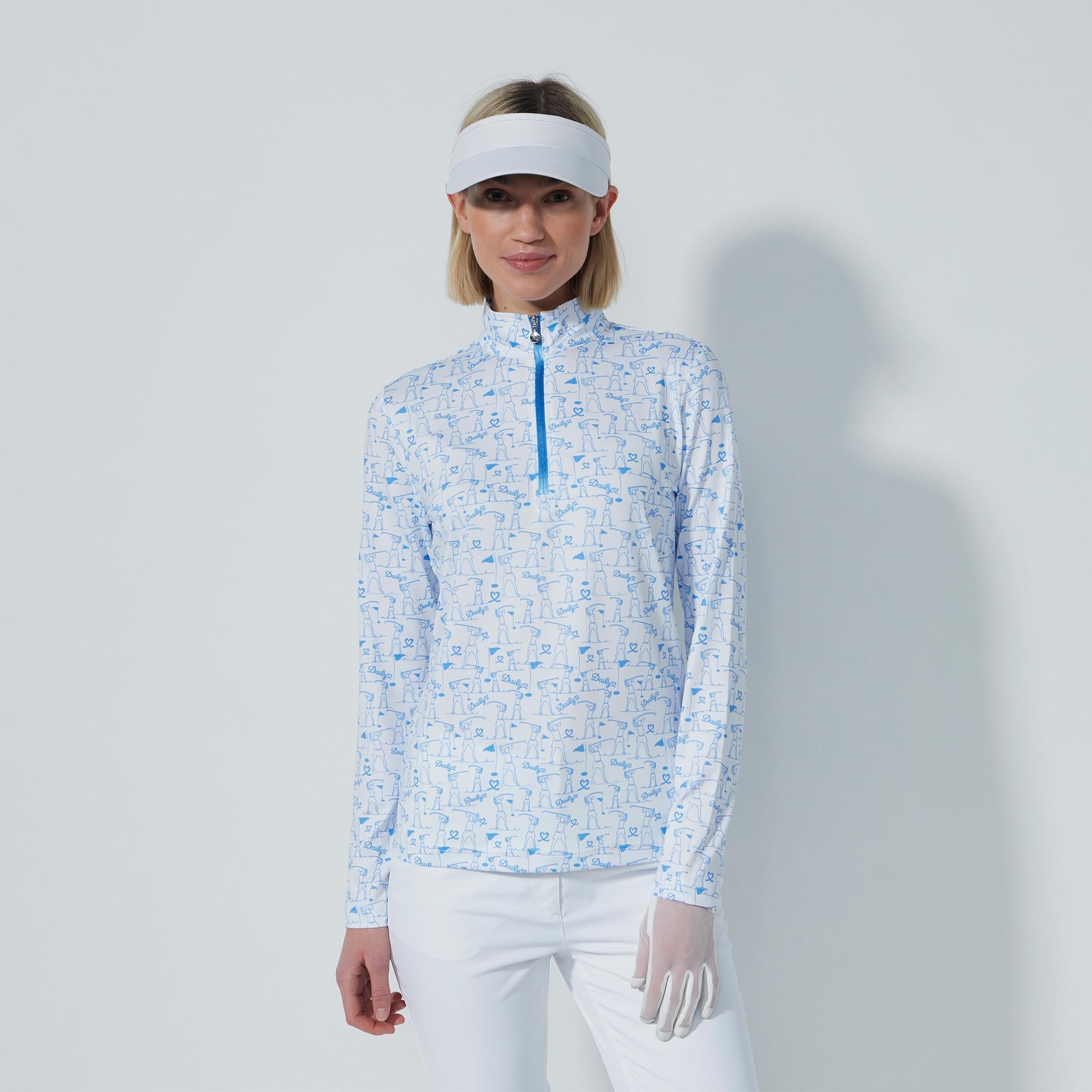 Daily Sports Tempo Ladies Light Golf Mid Layer Swing Art